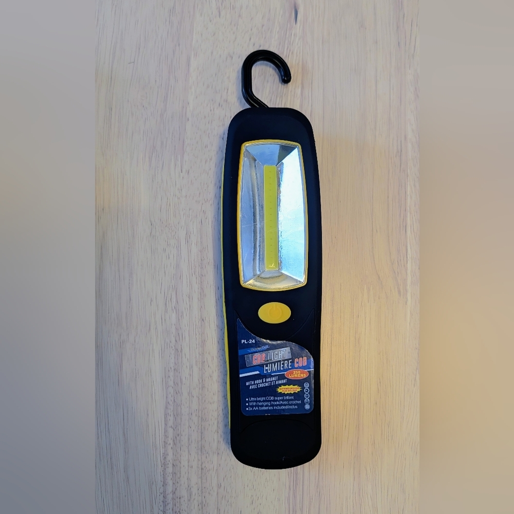 Black and Yellow LED Work Light